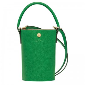 Green Women's Longchamp Épure XS Crossbody Bags | OHXG-43182