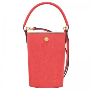 Strawberry Red Women's Longchamp Épure XS Crossbody Bags | PKMN-28391