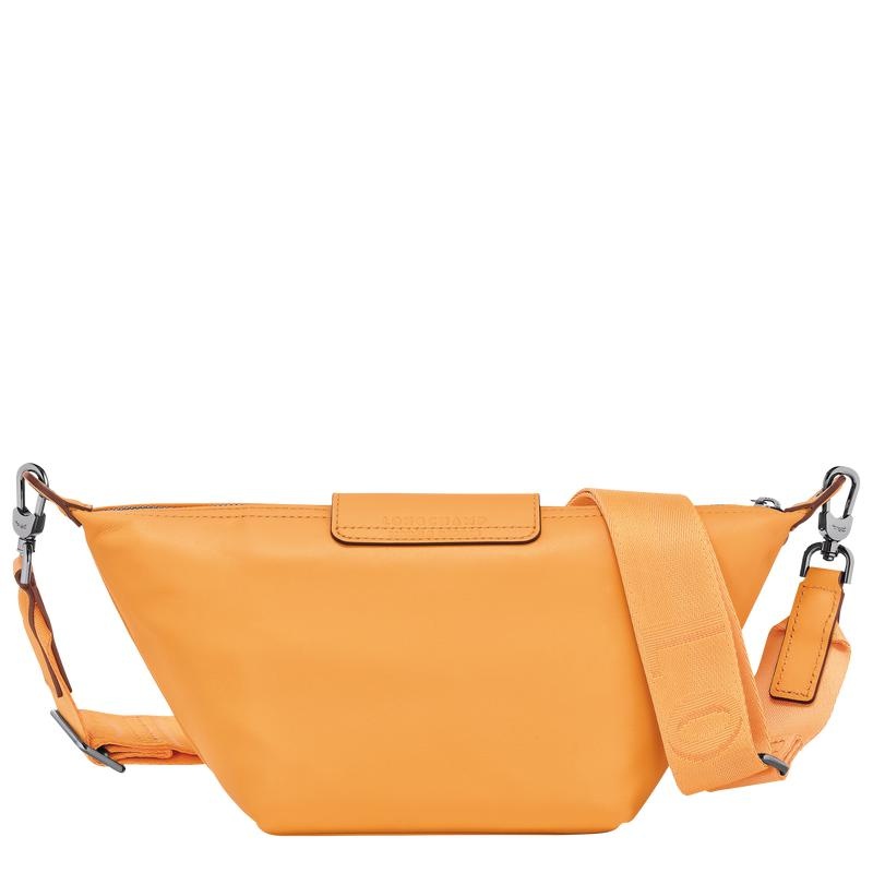 Apricot Orange Women's Longchamp Le Pliage Xtra XS Crossbody Bags | YMEU-10438