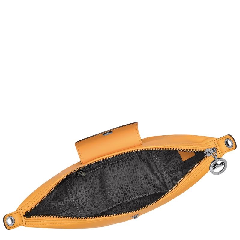 Apricot Orange Women's Longchamp Le Pliage Xtra XS Crossbody Bags | YMEU-10438