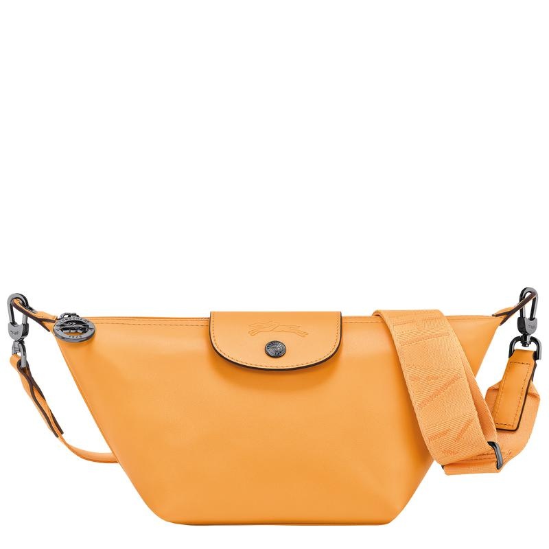 Apricot Orange Women\'s Longchamp Le Pliage Xtra XS Crossbody Bags | YMEU-10438
